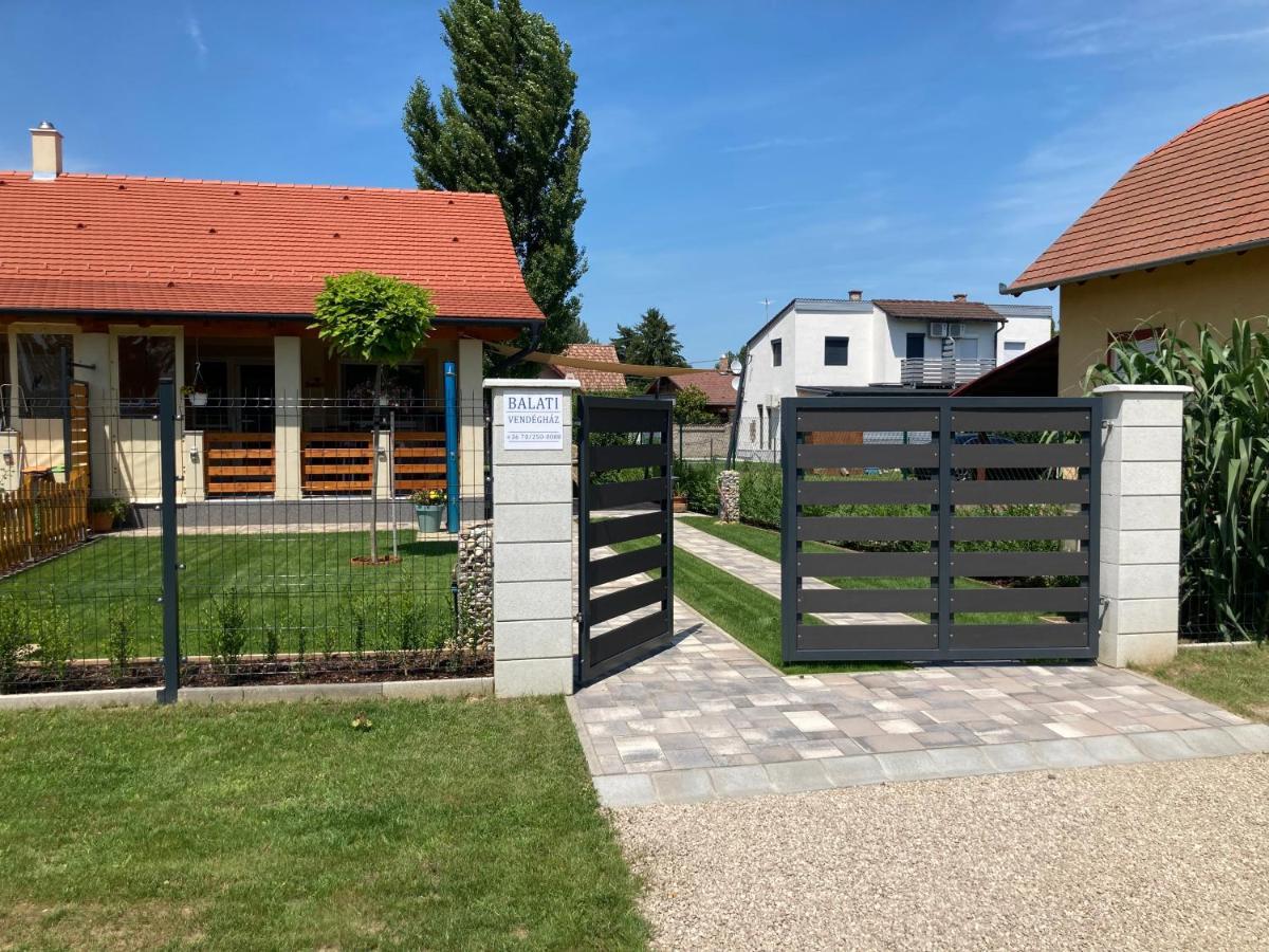 Balati Vendeghaz Apartment Balatonmáriafürdő Exterior foto